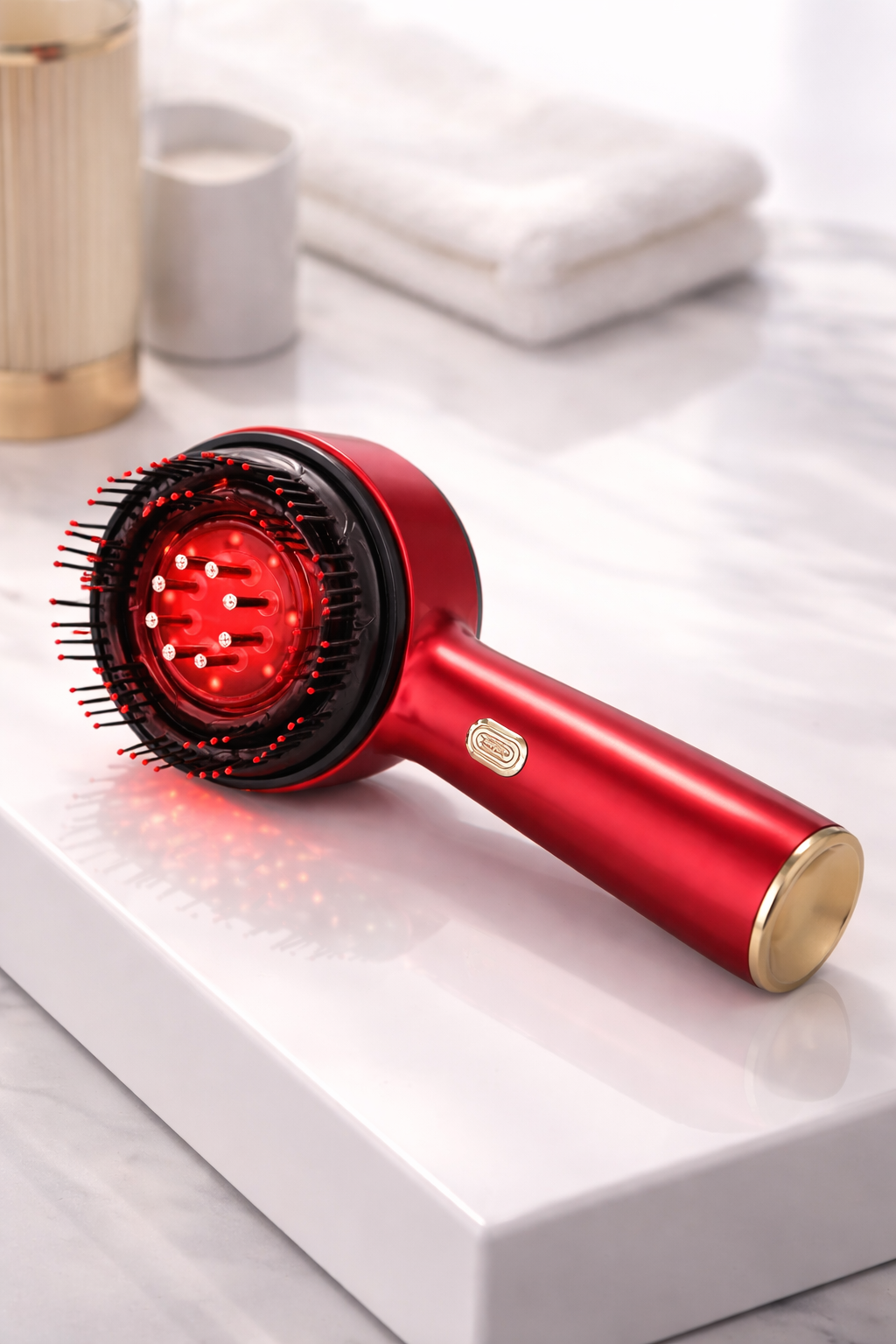 Electric Scalp Massager & Oil Applicator Rechargeable Head Massager for Hair